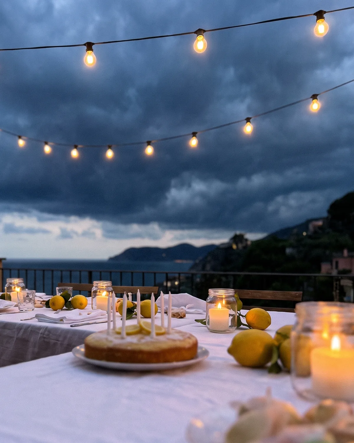 A Birthday at the Fiordoro dinner scene